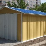 Гараж из сэндвич панелей своими руками